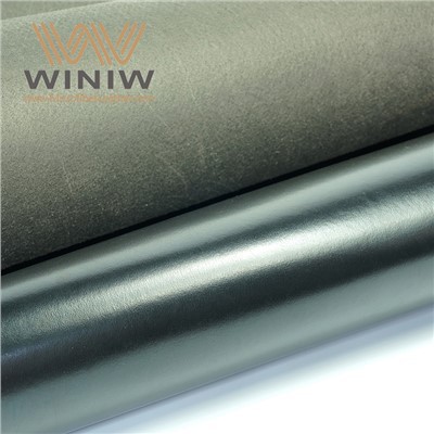 Ffabrig Lledr Microfiber Cain Trwchus Ar gyfer Gwneud Belt