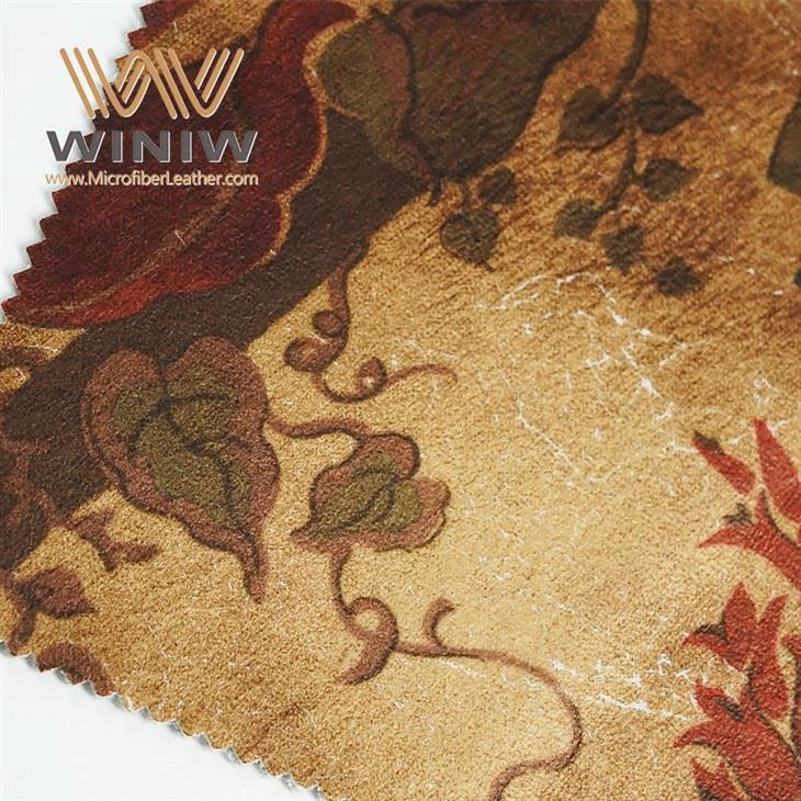 Premiwm Dynwared Micro Fiber Clustogwaith Dodrefn Lledr Ar gyfer Soffa