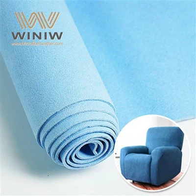 Ffabrig Lledr Soffa Synthetig Microfiber Microfiber 1.2mm