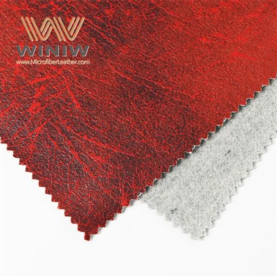 Dim Peeling Vegan Lledr Artiffisial Dodrefn Microfiber Deunydd Soffa