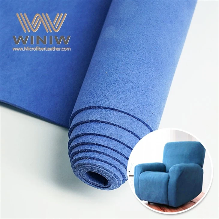 Ultra-Suede Micro Fiber Lledr Dodrefn Soffa Deunydd Suede